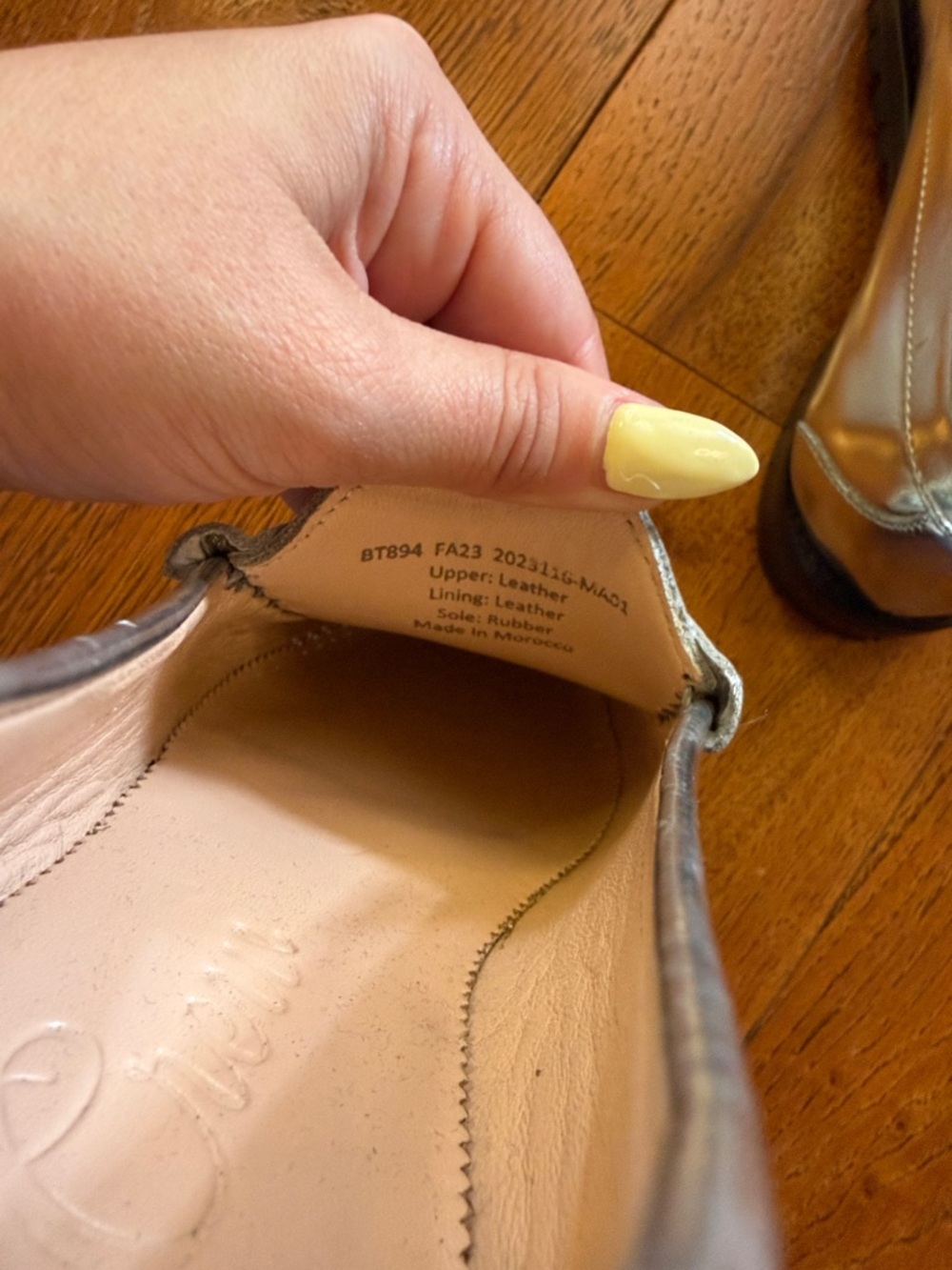 J.Crew Winona Penny Loafers In Metallic Leather - Picture 10 of 11